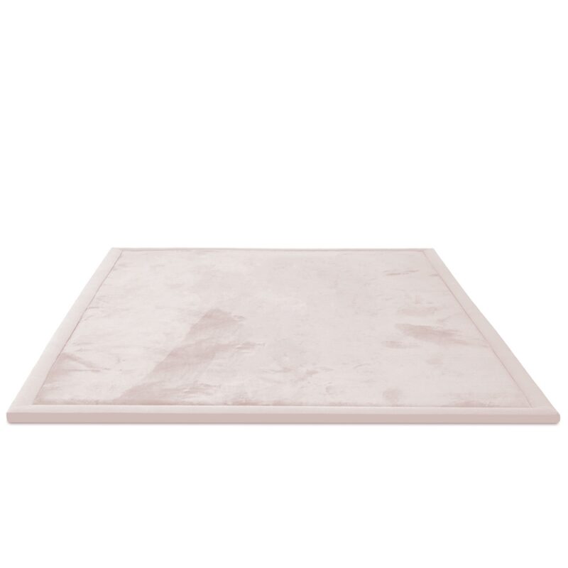 Speelkleed 180x200 cm in soft pink en beige met 3 cm traagschuim, afbeelding 5