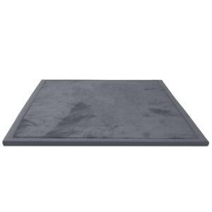 Wizzimo® Baby speelkleed 180x200x3 cm Speelkleed kinderen met traagschuim vulling - Grijs - Anti slip - Afbeelding 18
