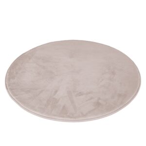 Alternative view of Wizzimo® Baby speelkleed speelmat - ⌀200 cm - Speelkleed kinderen - Extra dikke traagschuim vulling 3 cm - Beige - Rond - Antislip