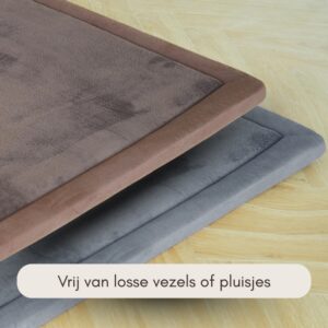 Wizzimo® Baby speelkleed 180x200x3 cm Speelkleed kinderen met traagschuim vulling - Grijs - Anti slip - Afbeelding 10