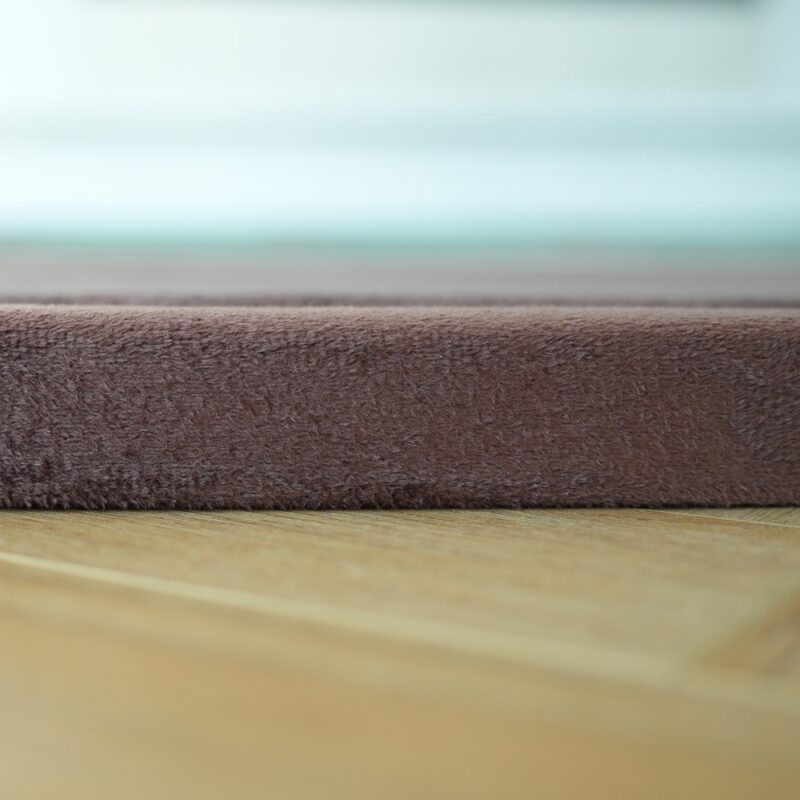 Extra dik speelkleed 180x200 cm in bruin met 3 cm traagschuim, afbeelding 7