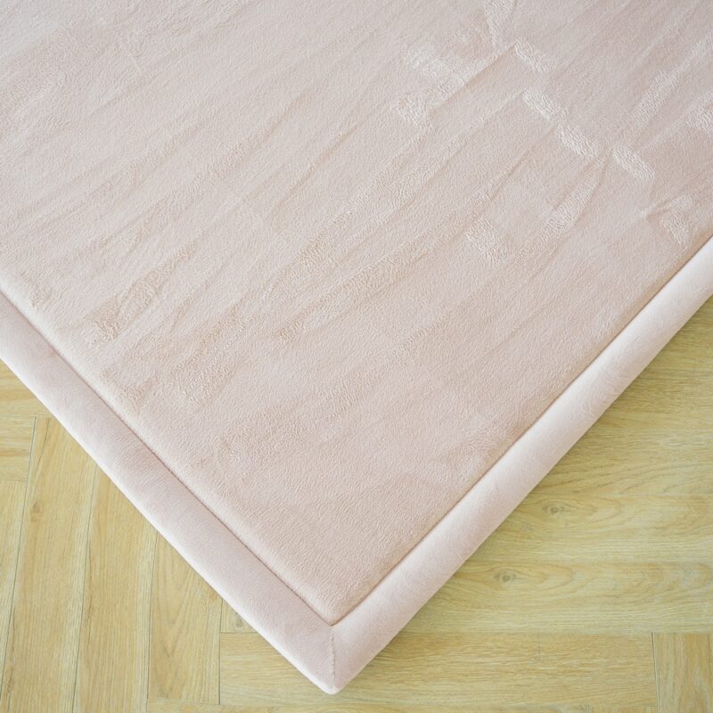 Speelkleed 180x200 cm in soft pink en beige met 3 cm traagschuim, afbeelding 18
