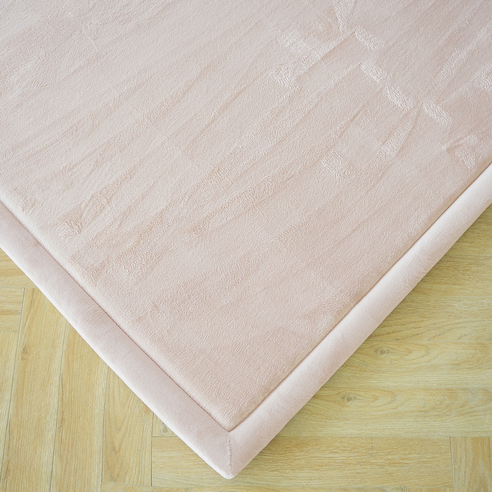Wizzimo® Baby speelkleed speelmat - 200x180 - Speelkleed kinderen - Extra dikke traagschuim vulling 3 cm - Beige - Anti slip - Afbeelding 16
