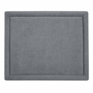 Wizzimo® Boxkleed - 80x100 - Extra dik traagschuim 3 cm - Grijs - Anti slip
