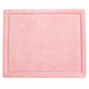 Wizzimo® Boxkleed - 80x100 - Extra dik traagschuim 3 cm - Roze - Anti slip