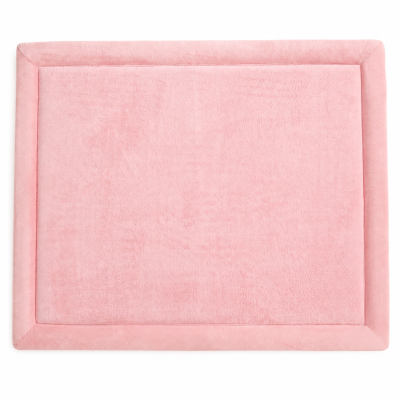 Boxkleed 80x100 cm in roze met 3 cm traagschuim