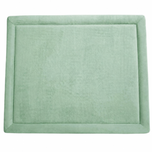 Wizzimo® Boxkleed - 80x100 - Extra dik traagschuim 3 cm - Groen - Anti slip