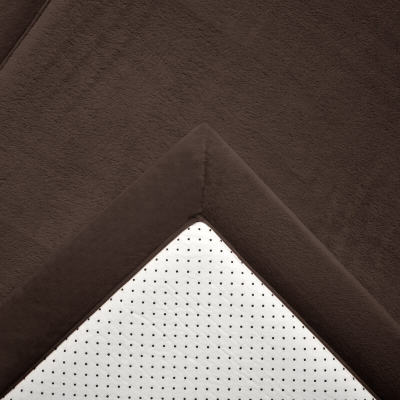 Speelkleed 150x200 cm in bruin met 3 cm traagschuim, afbeelding 5