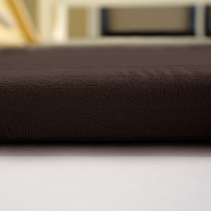 Speelkleed 150x200 cm in bruin met 3 cm traagschuim, afbeelding 6