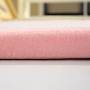 Wizzimo® Boxkleed - 80x100 - Extra dik traagschuim 3 cm - Roze - Anti slip - Afbeelding 3