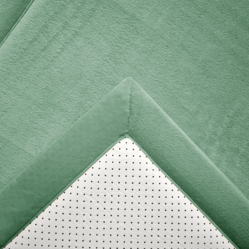 Boxkleed 80x100 cm in groen met 3 cm traagschuim, afbeelding 5