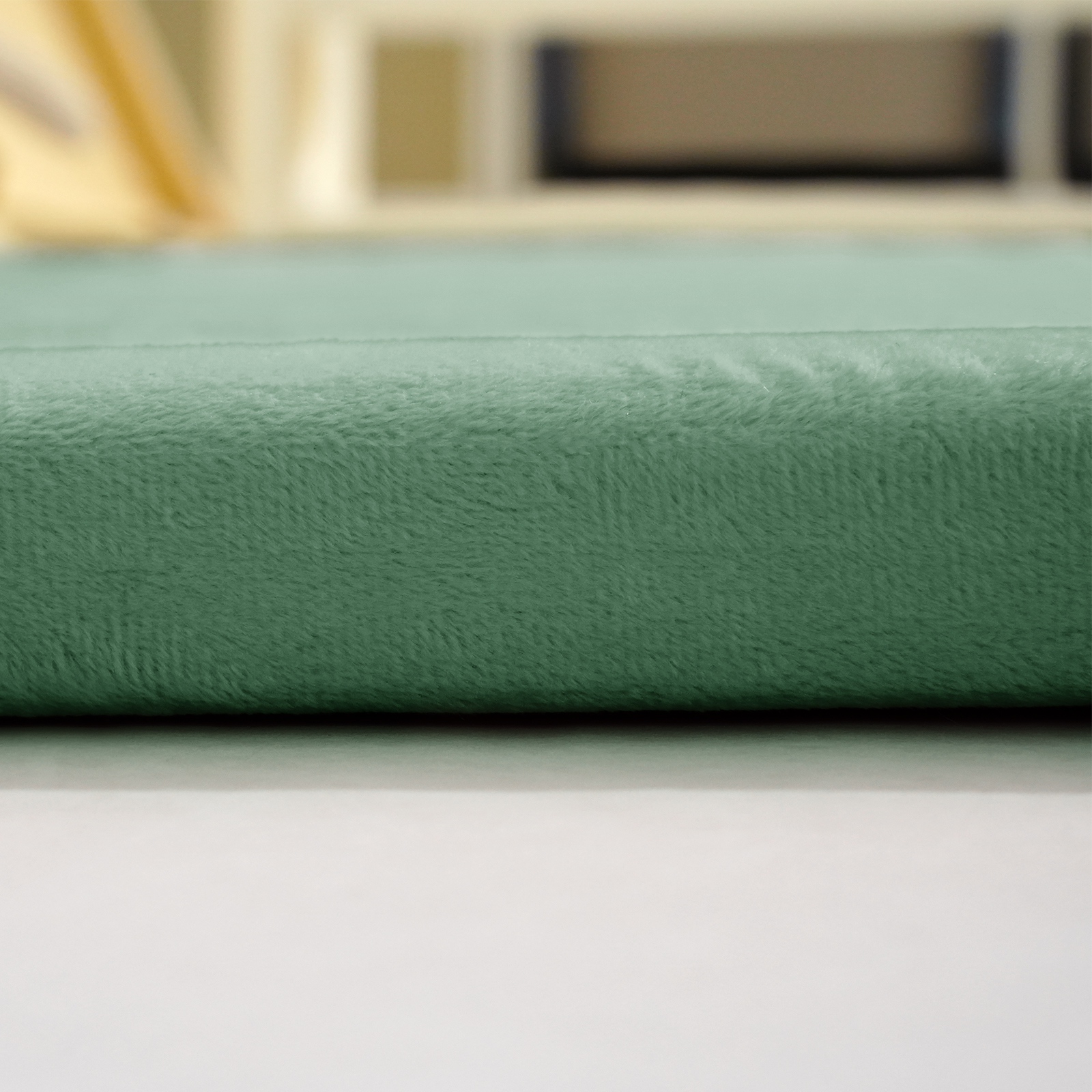 Wizzimo® Speelkleed 150x200 cm – Groen - Extra Dik 3 cm Traagschuim | Fluweelzacht | Oeko-Tex® - Afbeelding 6